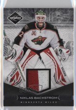 2011-12 Limited Materials Prime /25 Niklas Backstrom #197