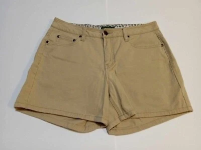 Pantalones cortos chinos de mezclilla beige Mountain Lake para mujer talla 8 Foto 1 de 4