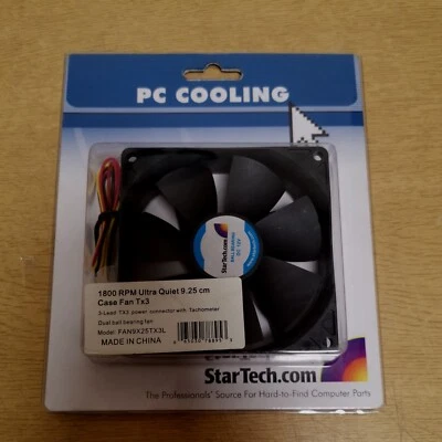 1800 RPM Ultra Quiet 9.25cm Case Fan Tx3 - Image 1 of 4