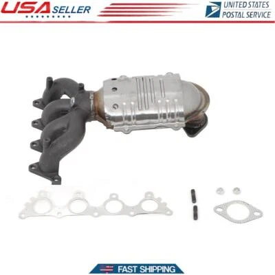 Convertidor catalítico de acero inoxidable para 06-11 Hyundai Accent Kia Rio Rio5 1,6 L Foto 1 de 4