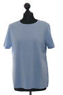 Drykorn Anisia Damen T-Shirt M blau hellblau Rundhals Kurzarm Baumwolle NEU