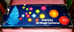 Rare Pifco 20 Magic Lantern Ball Lights empty box only with inserts - Picture 1 of 4