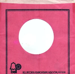 (3) ORIGINAL BELL RECORDS COMPANY SLEEVES                (NO RECORD) - Picture 1 of 1