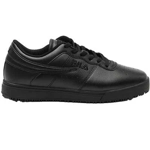 Fila Women's Vulc 13 Low SR Slip Resistant Black Work Shoes 5LM00665 - Picture 1 of 12