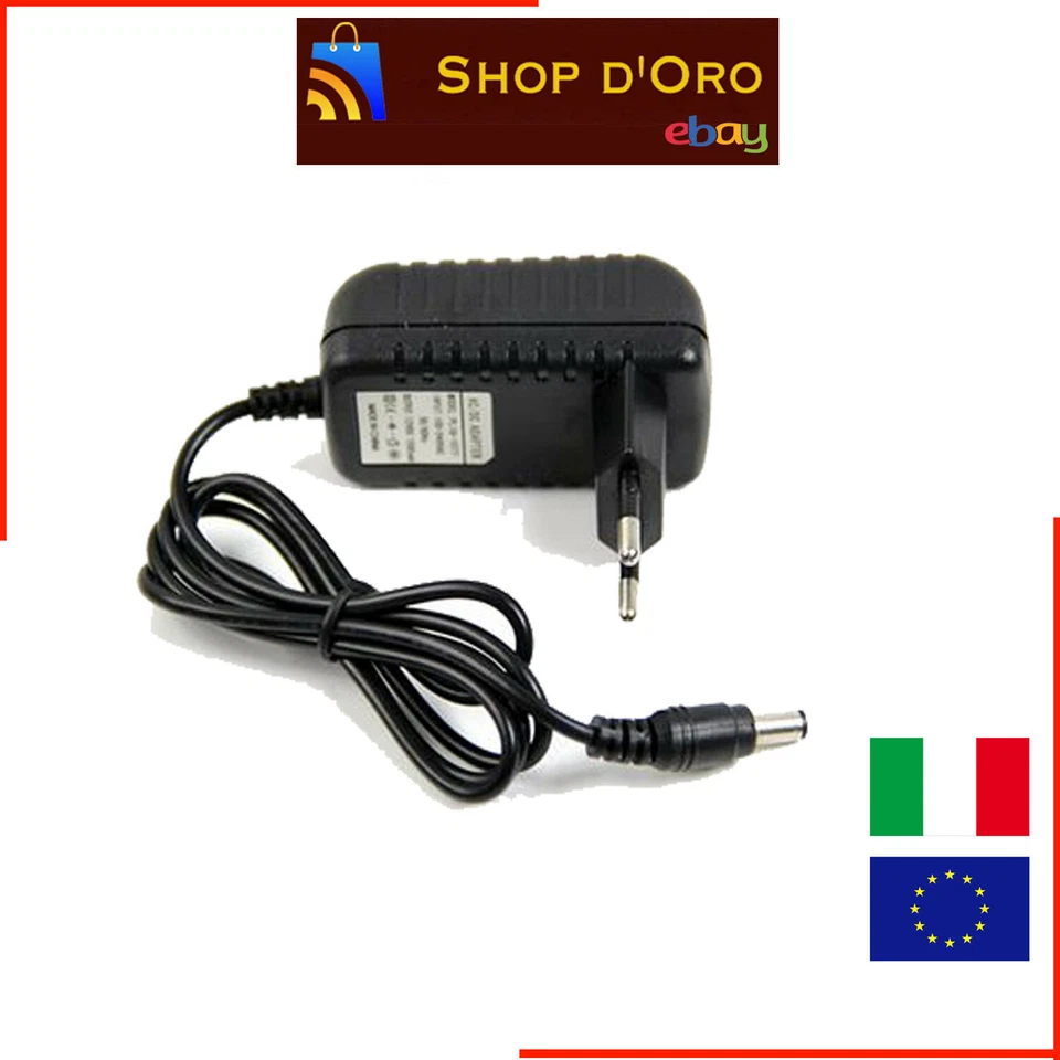 Trasformatore Adattatore AC 100-240 V a DC 12 V 1.5A Switching striscia led  - Immagine 1 di 1