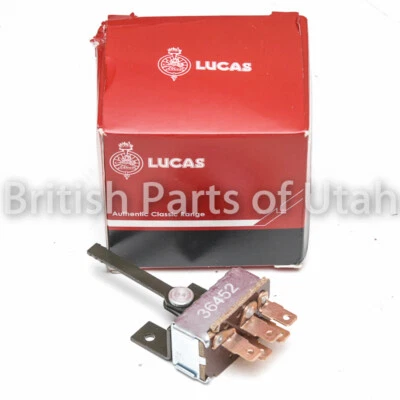 Interruptor de ventilador Range Rover Classic calentador de 4 posiciones aire acondicionado OEM LUCAS NUEVO 1987~1994 Foto 1 de 4
