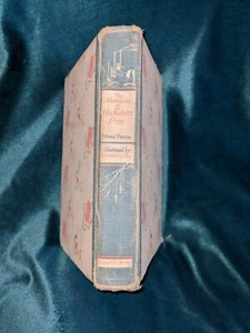 1948 Vntg. Mark Twain "Adventures Of Huckleberry Finn" Color Illustrationed Book - Imagen 1 de 12