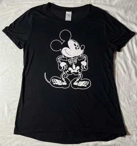 Official Disney Skeleton Mickey Women’s Tee Size XL Halloween *FREE SHIPPING* - Picture 1 of 6