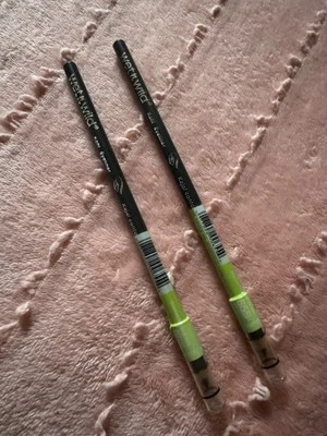 LOT OF 2 ~ Wet n Wild Color Icon Brow & Eye Liner Pencils # 655 Charcoal SEE PIC - Image 1 of 4