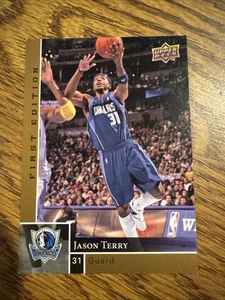 2009-10 Upper Deck First Edition - Jason Terry #34 Gold Dallas Mavericks - Picture 1 of 2