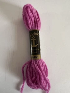 Anchor Tapestry Wool (Tapisserie) Yarn - 10m Skein Shade No. 8488 Cyclamen Pink - Picture 1 of 4