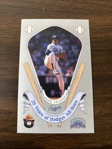 1987 Fernando Valenzuela Smoky 25 Jahre Dodger All-Stars - Bild 1 von 2
