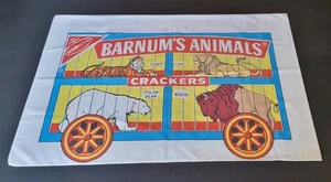 Vintage 80’s Nabisco Barnum’s Animal Crackers Kissenhülle Tiger Eisbär Löwe - Bild 1 von 6