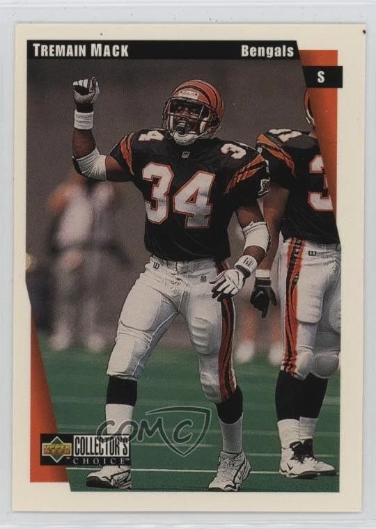 1997 Upper Deck Collector's Choice Tremain Mack #402 Rookie RC - Image 1 of 2