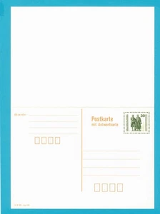 P 108 - DDR Postkarte 2x30 Pf., ungelaufen - Bild 1 von 2