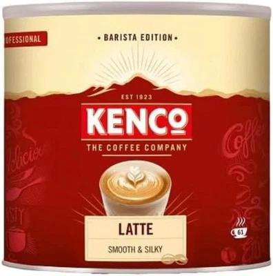 Kenco Latte 1KG Instant Coffee Tins SUPER FAST DELIVERY IN UK