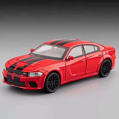 Литая модель автомобиля DODGE Charger SRT Hellcat 1:32 звук и свет игрушка коллекционная - Изображение 1 из 4