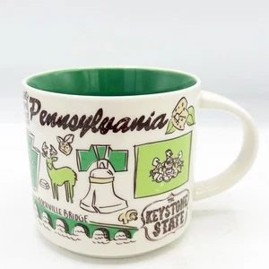 Starbucks Been There Series Pennsylvania Mug 2022 14 oz Coffee Cup - Picture 1 of 7