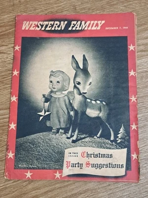 Vintage Western Family December 7, 1944  19 Page - Image 1 of 4
