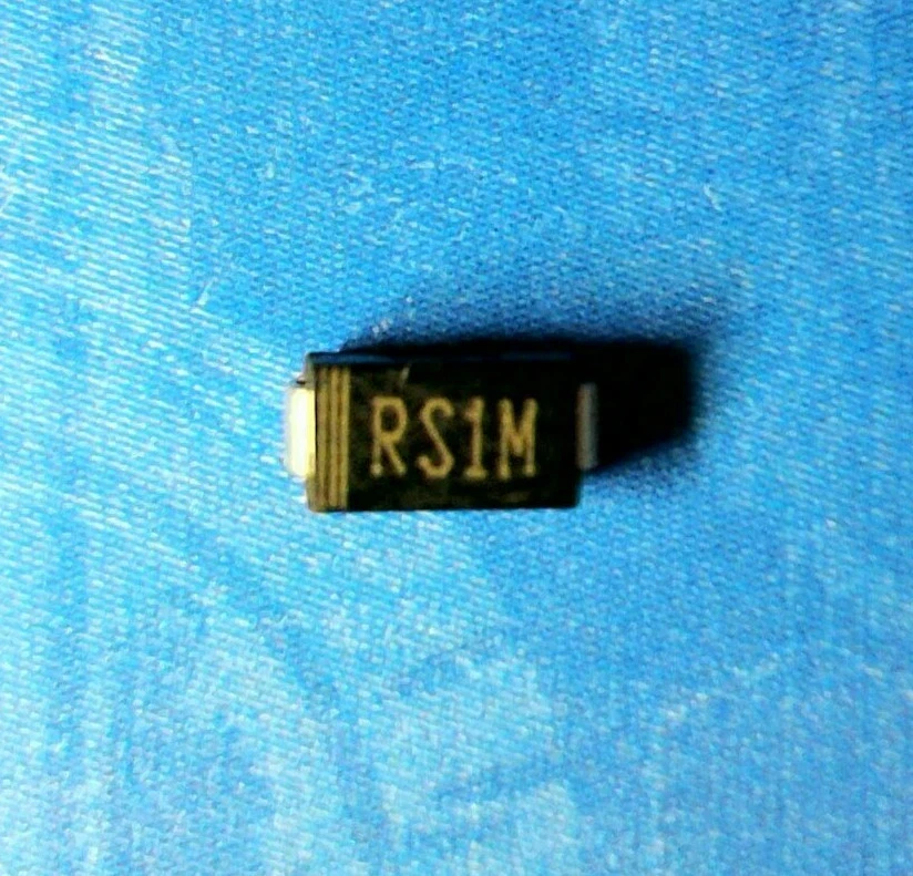TAIWAN SEMICONDUCTOR 10Stück RS1M Gleichrichter Recovery Diode, 1000V / 2A, DO-214AC