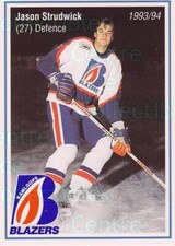 1993-94 Kamloops Blazers #21 Jason Strudwich