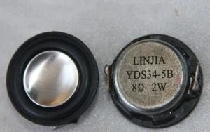 2 szt. 1,25 cala 34MM neodymowy głośnik pełnej częstotliwości 8 Ω 2W - Zdjęcie 1 z 4
