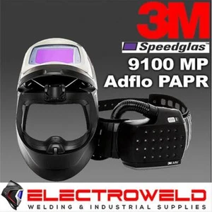 Casco de seguridad de soldadura por aire 3M Speedglas 9100xxi MP abatible, respirador ADFLO PAPR - Imagen 1 de 12