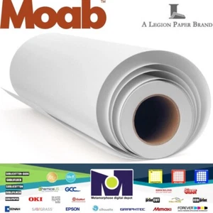 Moab Lasal Photo 230 gsm Matte Paper Roll for Inkjet 17 in x 100 ft - Afbeelding 1 van 4
