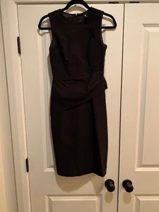 White House Black Market Damen ärmelloses Kleid Größe Medium schwarz Aa - Bild 1 von 3