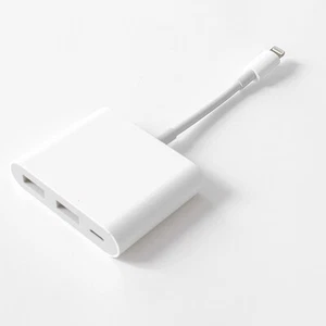 Dual USB Camera Adapter, 3 in 1 Dual USB Female OTG Adapter - Photo 1 sur 4