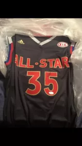 kevin durant autographed jersey - Picture 1 of 2