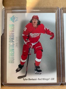 2021-22 Upper Deck SP Authentic Profiles Silver #AP-17 Tyler Bertuzzi #d 288/599 - Picture 1 of 1