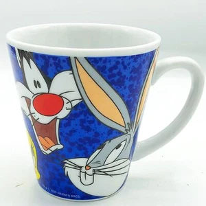 Looney Tunes Bugs Bunny Sylvester Martian Taz Daffy Tweety 1999 Mug - Picture 1 of 7