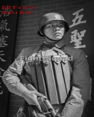 Foto de la Segunda Guerra Mundial ejército de combate de China 5951 8x10 pulgadas Foto 1 de 2