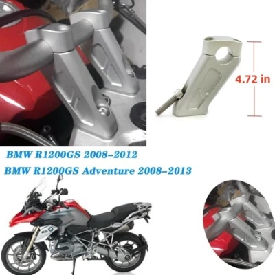 For BMW R1200GS Adventure 2008-2013 Handlebar Risers Bar Kit Mount Handle Clamp Foto 1 de 4
