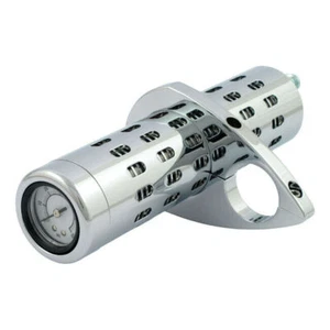 Ölkühler Coolpressure mit Öldruckmesser, Chrom, f. Harley-Davidson - Bild 1 von 1