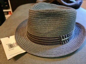 Stetson Trilby, Player, Fedora Strohhut. Neu. Sommer, Strand, Urlaub - Bild 1 von 12