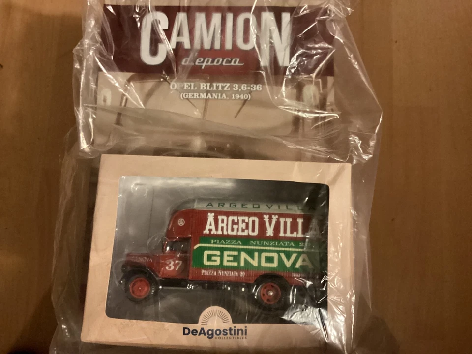 1:43 CAMION D'EPOCA ITALIANI COLL. OPEL BLITZ 3,6-36.  1940 - Immagine 1 di 1