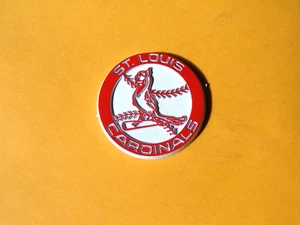 DE COLECCIÓN MLB ST. LOUIS CARDINALS IMÁN NEVERA TABLERO DE PIE VIEJA ESCUELA RARO - Imagen 1 de 2