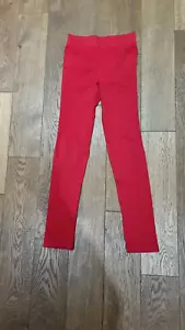Falke Women's Athletic Red Stretch Leggings S - Picture 1 of 10