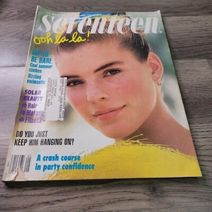 Vintage Seventeen Magazine Mai 1988 Renee Jeffus Solar Beauty Retro Mode - Bild 1 von 6