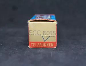 Telefunken ECC801S - Tubo bilanciato NOS - Foto 1 di 6