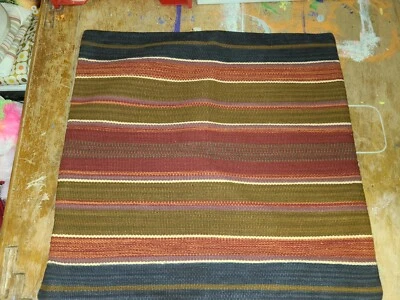 Pottery Barn "Colorful Textured Stripes" 24" Pillow Cover - Image 1 of 4