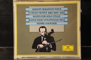 Bach - 6 Cello-Suiten BWV 1007-1012 / Pierre Fournier 2 CDs - Foto 1 di 1