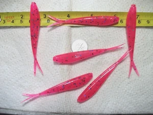 50-3"-crappie-panfish minnows-jig-grubs-soft baits-lure-split tails-flukes-scent - Picture 1 of 5