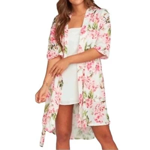 Show Me Your Mumu Brie Robe Garden of Blooms One Size - Picture 1 of 4