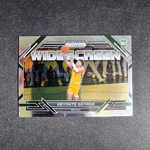 2023 Panini Prizm Draft Picks KEYONTE GEORGE Widescreen RC Insert #14 Baylor