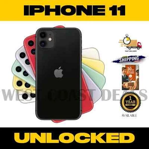 New Apple iPhone 11 - 64GB - Factory Unlocked T-Mobile AT&T Verizon Smartphone - Picture 1 of 21