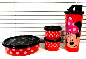 Tupperware Disney Minnie Maus Mittagessen Set. Neu selten! - Bild 1 von 12