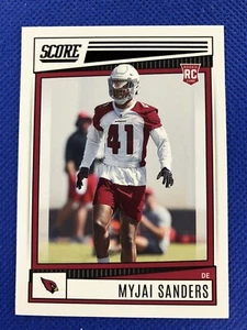 2022 #319 Myjai Sanders Panini Score Football RC - Picture 1 of 2